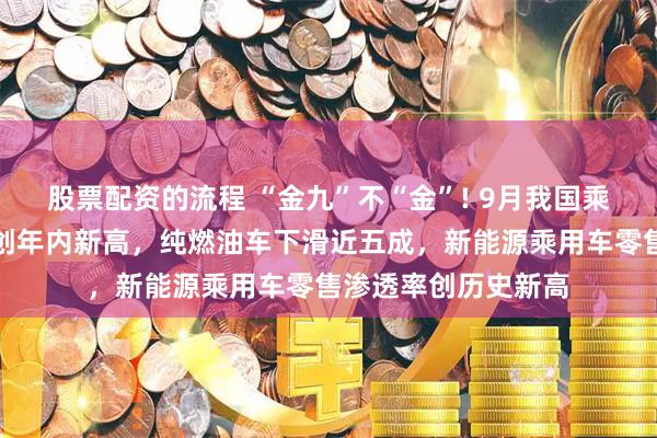 股票配资的流程 “金九”不“金”! 9月我国乘用车销量同比降幅创年内新高，纯燃油车下滑近五成，新能源乘用车零售渗透率创历史新高